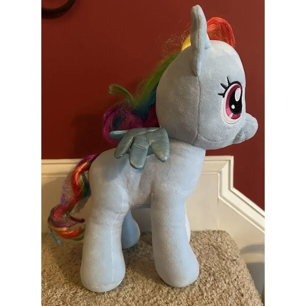 Build A Bear My Little Pony Blue Plush Stuffed Animal‎ Rainbow Dash Pony 16